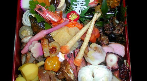 昔ながらの手作りおせち一重